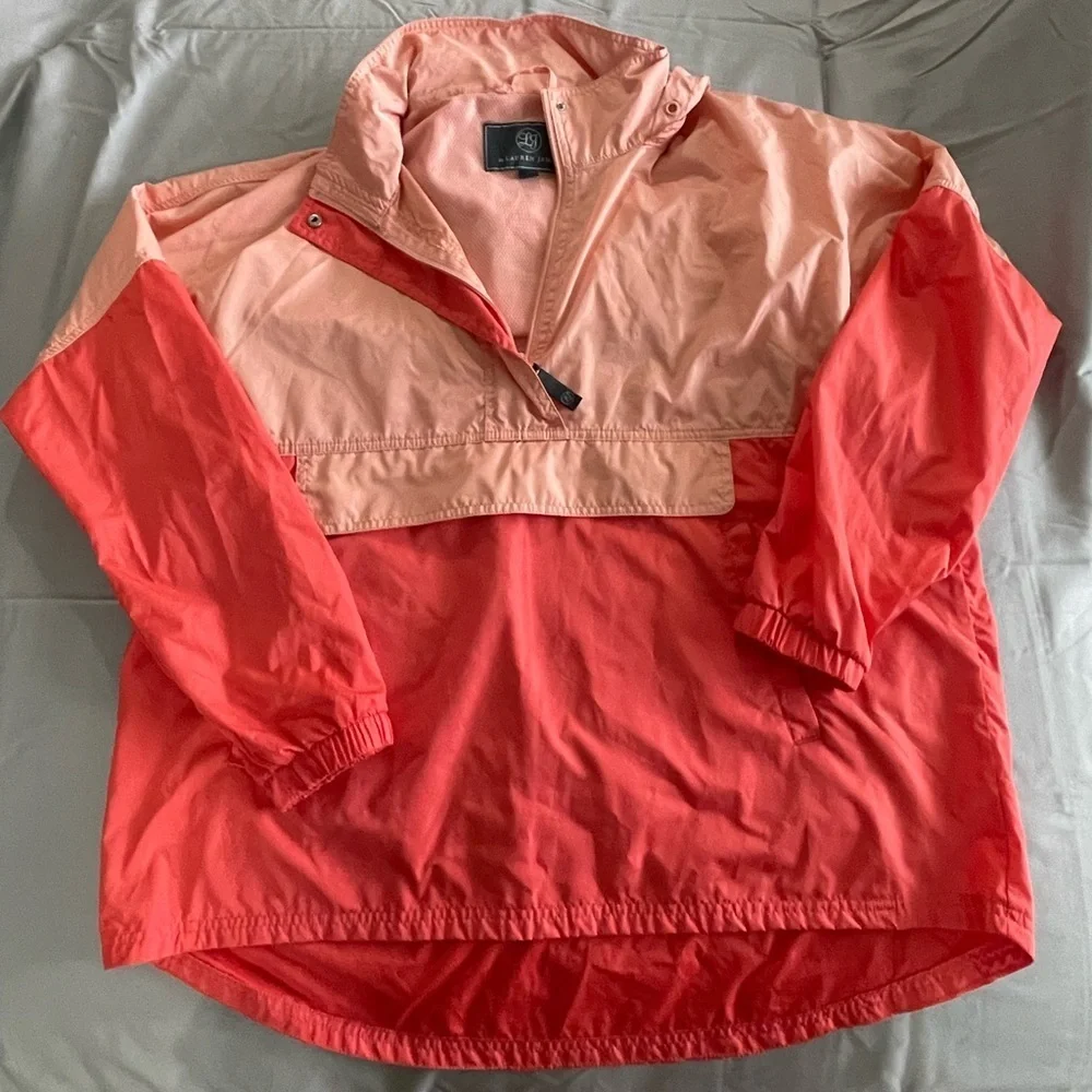 Lauren James Women’s Anorak Water Resistant Hooded Jacket size Large Dry Goods - Picture 4 of 8